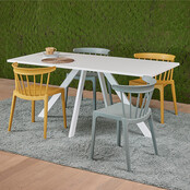 Vintage Stoel Stilo - Diverse Kleuren