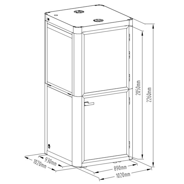 Belcel Akoestisch Zwart - Donkergrijs