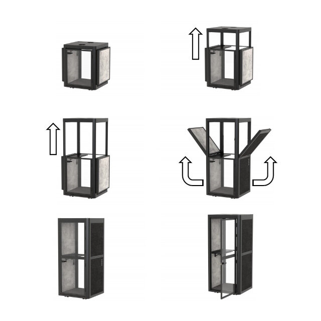 Belcel Akoestisch Zwart - Donkergrijs
