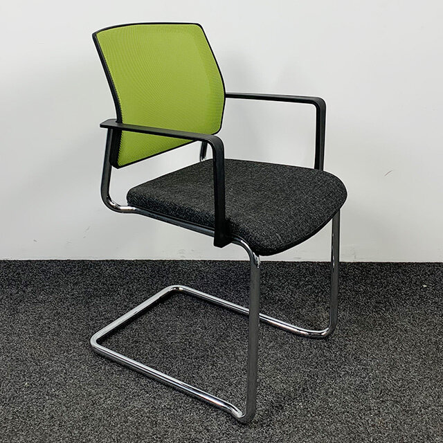 Gispen Zinn Vergaderstoel - Netweave Rugleuning