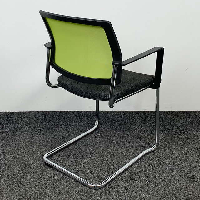 Gispen Zinn Vergaderstoel - Netweave Rugleuning