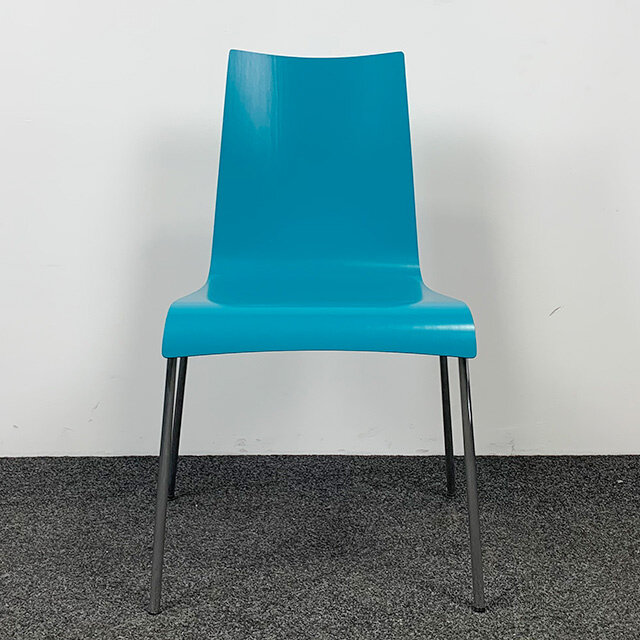Kantinestoel Van der Sluis Turquoise | 85 x 44 x 54 cm Kantinestoel Van der Sluis Turquoise | 85 x 44 x 54 cm