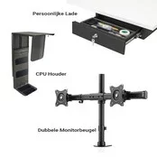 Arbo Zit-Sta Bureau NPR Motion 160x80 cm | Elektrisch Verstelbaar Arbo Zit-Sta Bureau NPR Motion 160x80 cm | Elektrisch Verstelbaar