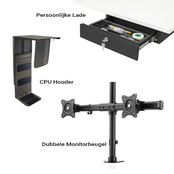 Arbo Zit-Sta Bureau NPR Motion - Elektrisch Verstelbaar | 160x80 cm