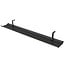 Euroseats Kabelgoot XL - 110 cm |  Zwart / Wit