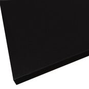 Bureaublad Zwart - Diverse Afmetingen