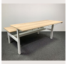 Ahrend Duo Zit- Sta Bureau 200 x 80 cm| Nieuw Blad Naar Keuze