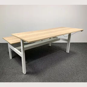 Ahrend Duo Zit- Sta Bureau 200 x 80 cm| Nieuw Blad Naar Keuze