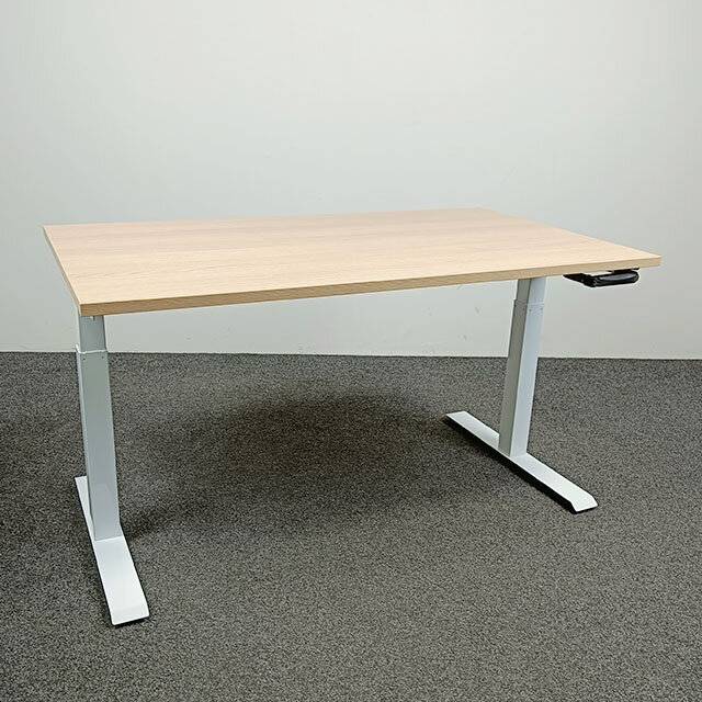 Lando Balance Bureau Slinger Verstelbaar, Wit onderstel