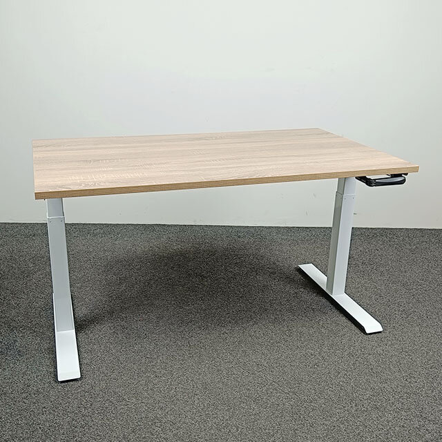 Lando Balance Bureau Slinger Verstelbaar, Wit onderstel