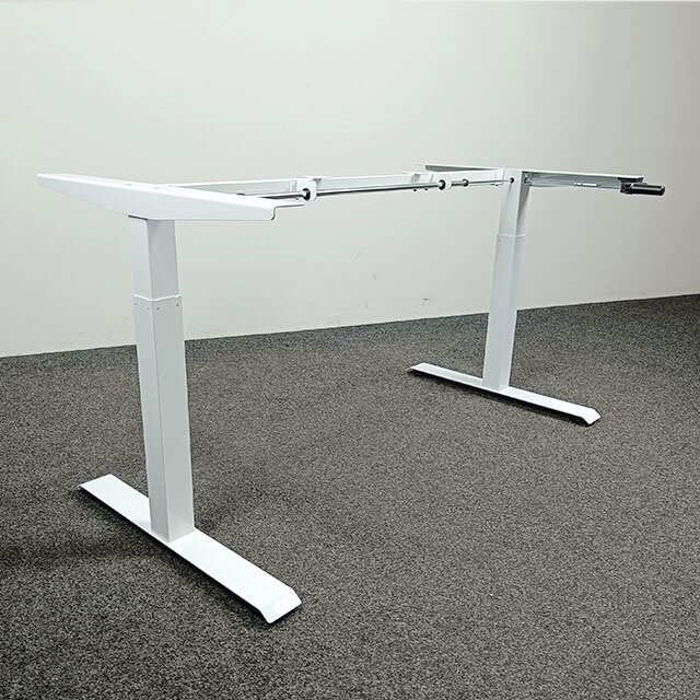 Lando Balance Bureau Slinger Verstelbaar, Wit onderstel