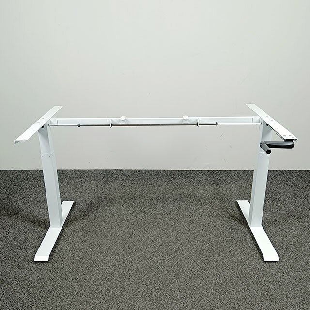 Lando Balance Bureau Slinger Verstelbaar, Wit onderstel