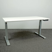 Lando Balance Bureau Slinger Verstelbaar, Grijs onderstel Lando Balance Bureau Slinger Verstelbaar, Grijs onderstel