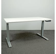 Lando Balance Bureau Slinger Verstelbaar, Grijs onderstel