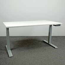 Lando Balance Bureau Slinger Verstelbaar, Grijs onderstel