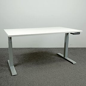 Lando Balance Bureau Slinger Verstelbaar, Grijs onderstel