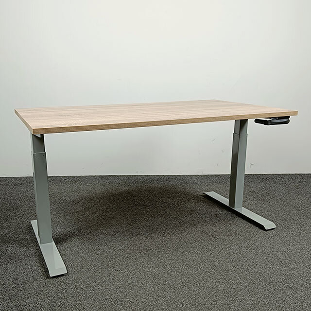Lando Balance Bureau Slinger Verstelbaar, Grijs onderstel Lando Balance Bureau Slinger Verstelbaar, Grijs onderstel