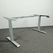 Lando Balance Bureau Slinger Verstelbaar, Grijs onderstel Lando Balance Bureau Slinger Verstelbaar, Grijs onderstel