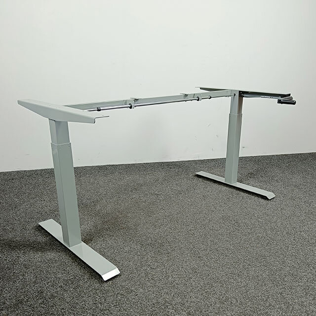 Lando Balance Bureau Slinger Verstelbaar, Grijs onderstel Lando Balance Bureau Slinger Verstelbaar, Grijs onderstel
