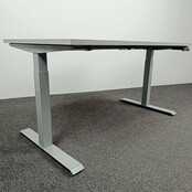 Lando Balance Bureau Slinger Verstelbaar, Grijs onderstel Lando Balance Bureau Slinger Verstelbaar, Grijs onderstel