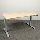 Lando Balance Bureau Slinger Verstelbaar, Grijs onderstel Lando Balance Bureau Slinger Verstelbaar, Grijs onderstel