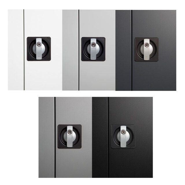 Metalen Draaideurkast -195 x 92 x 50 cm | Diverse Kleuren