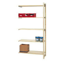 Aanbouw Houten Legbordstelling - 210 cm hoog