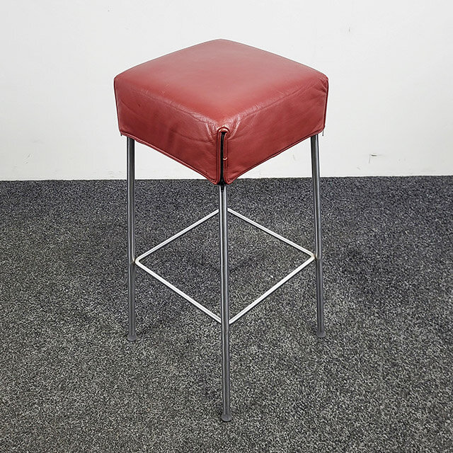 Montis Salsa Barkruk  - Bordeaux Rood Leder