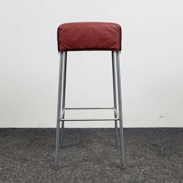 Montis Samba Barkruk  Bordeaux Rood Leder