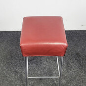 Montis Salsa Barkruk  - Bordeaux Rood Leder