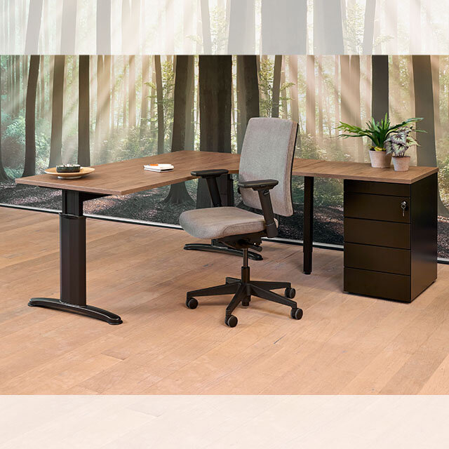 Hoekbureau Wingwork 180x120 cm - Rechts