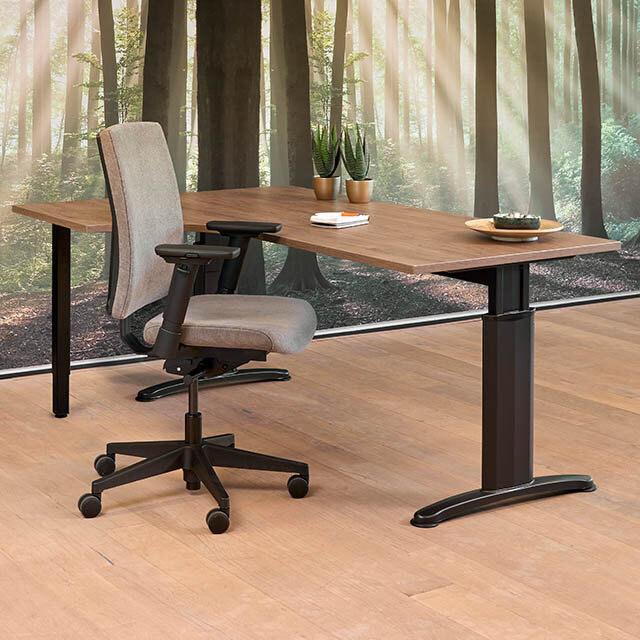 Hoekbureau Wingwork 180x120 cm - Links