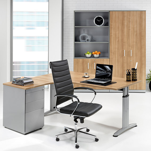 Hoekbureau Wingwork 180x120 cm - Links