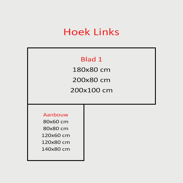 Hoekbureau Ecoline - N-Poot Hoekbureau Ecoline - N-Poot