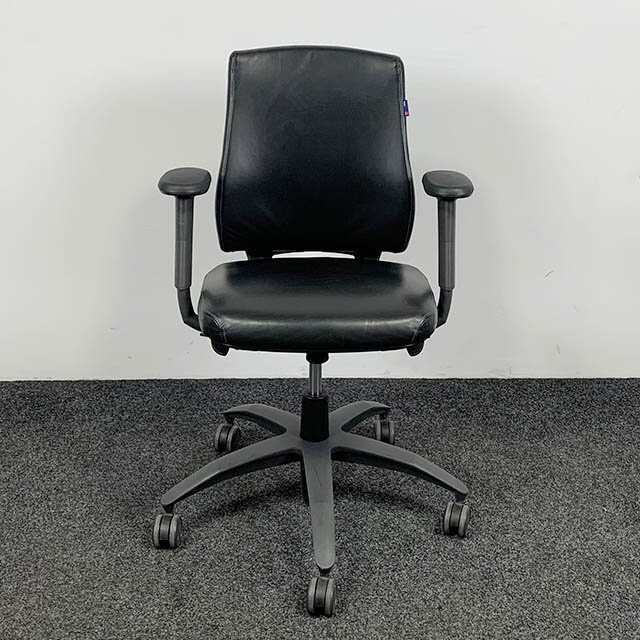 BMA Axia Profit Leder Bureaustoel - Zwart BMA Axia Profit Leder Bureaustoel - Zwart