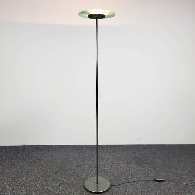 Aureola Halo Vloerlamp - Cini & Nils | Donkergroene Glasplaat