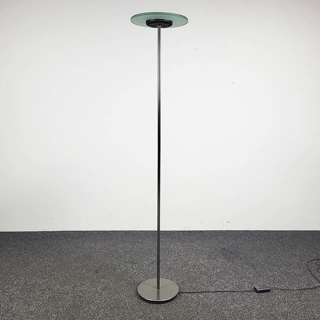 Aureola Halo Vloerlamp - Cini & Nils | Donkergroene Glasplaat