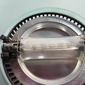 Aureola Halo Vloerlamp - Cini & Nils | Donkergroene Glasplaat