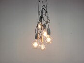 Industriële Hanglamp Grijs Beton