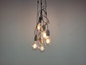 Industriële Hanglamp Grijs Beton