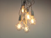 Industriële Hanglamp Grijs Beton