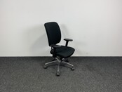 Bureaustoel Zwart Chroom Voetkruis Bureaustoel Zwart Chroom Voetkruis