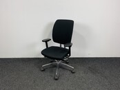 Bureaustoel Zwart Chroom Voetkruis Bureaustoel Zwart Chroom Voetkruis