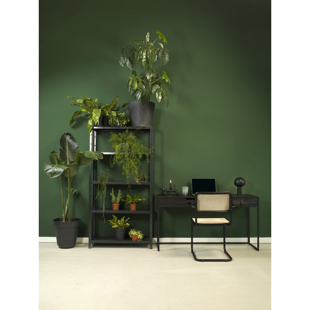 LK 01 Francesca Stoel Zwart frame + Armleggers LK 01 Francesca Stoel Zwart frame + Armleggers