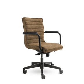 Bureaustoel Ricky Cognac