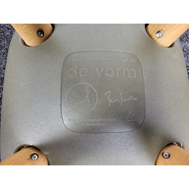 Barkruk De Pebble - Donkergroen