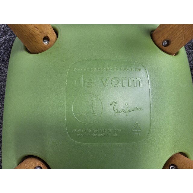 Barkruk Pebble - Groen