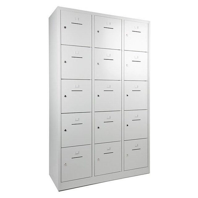 Lockerkast 15 Deurs 190x119x45 cm