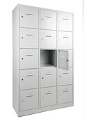Lockerkast 15 Deurs 190x119x45 cm