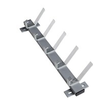 Stevige Wandkapstok - 5 Haken